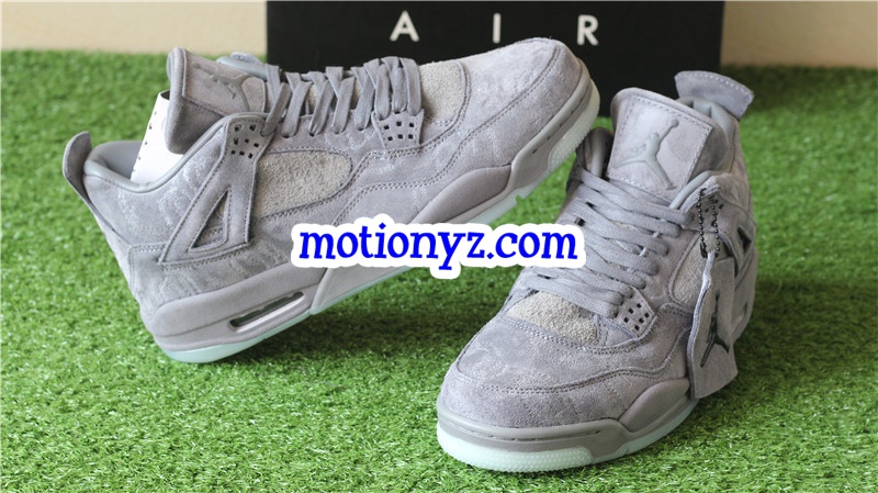 Final Version Authentic Kaws X Air Jordan 4